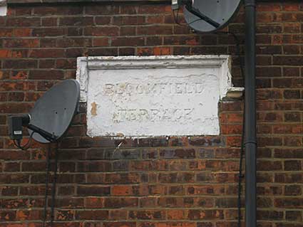 Ipswich Historic Lettering: Bloomfield Terrace