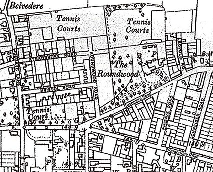 Ipswich Historic Lettering: Roundwood map 2
