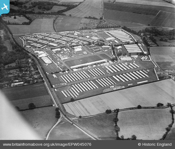 Ipswich Historic Lettering: Royal Agricultural Show 1934 aerial