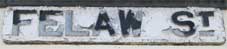 Ipswich Historic Lettering: Felaw small