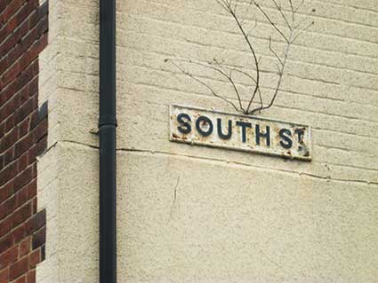 Ipswich Historic Lettering: South Street 2
