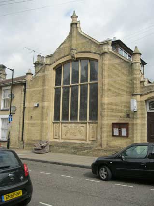 Ipswich Historic Lettering: St Mathew's Hall 4