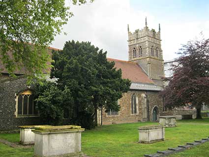 Ipswich Historic Lettering: St Nicholas Church