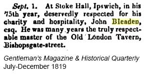 Ipswich Historic Lettering: Stoke Hall Bleadon 1