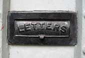 Ipswich Historic Lettering: Cliff Cottage letterbox thumb
