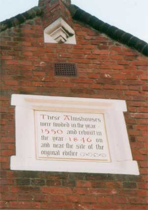 Ipswich Historic Lettering: Tooleys almshouses 4