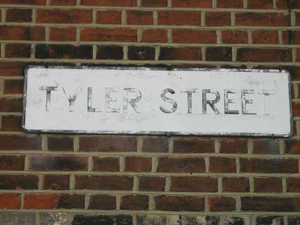 Ipswich Historic Lettering: Tyler Street 2