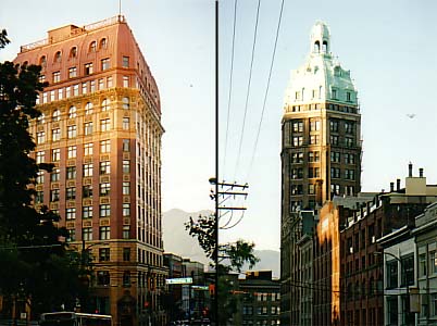 Vancouver tower blocks