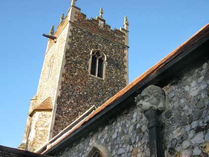 Ipswich Historic Lettering: Wherstead Church 10