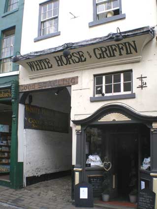 Ipswich Historic Lettering: Whitby White Horse and Griffin