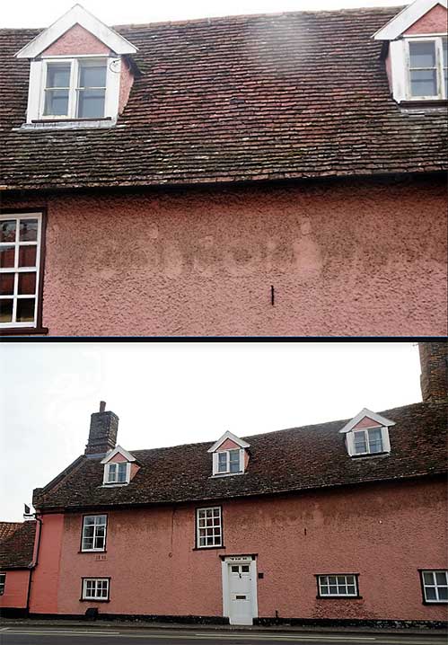 Ipswich Historic Lettering: Woodbridge Boat Inn