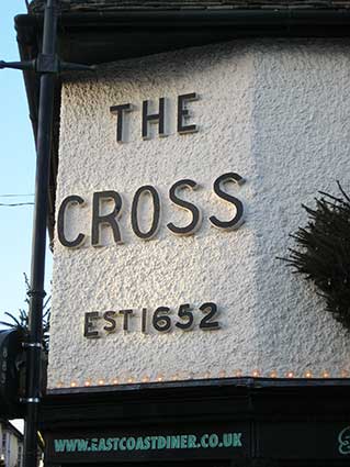 Ipswich Historic Lettering: Woodbridge Cross