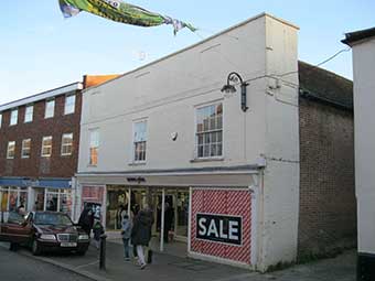 Ipswich Historic Lettering: Woodbridge Scarfe 5