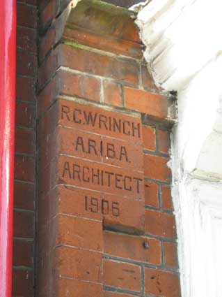 Ipswich Historic Lettering: Museum Street Wrinch 1