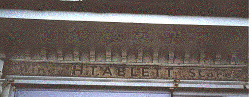 Ipswich Historic Lettering: Felixstowe H.T. Ablett Stores
