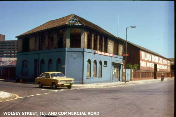 Ipswich Historic Lettering: Commercial Rd JBO
