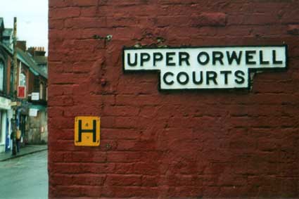 Ipswich Historic Lettering: Upper Orwell Courts