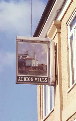 Ipswich Historic Lettering: Albion Mills