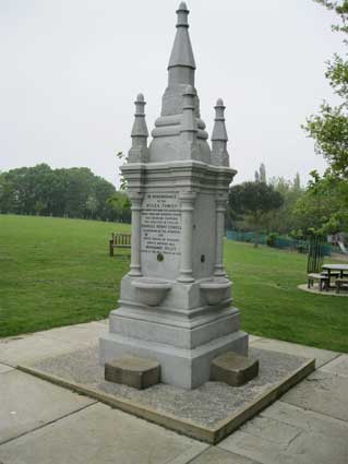 Ipswich Historic Lettering: Alexandra fountain 2