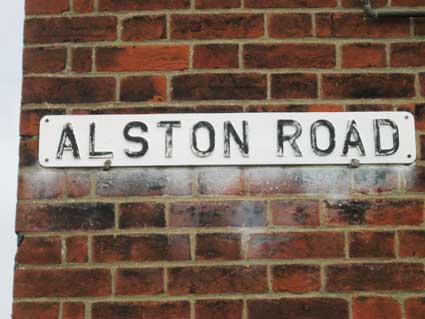 Ipswich Historic Lettering: Alston Rd 1