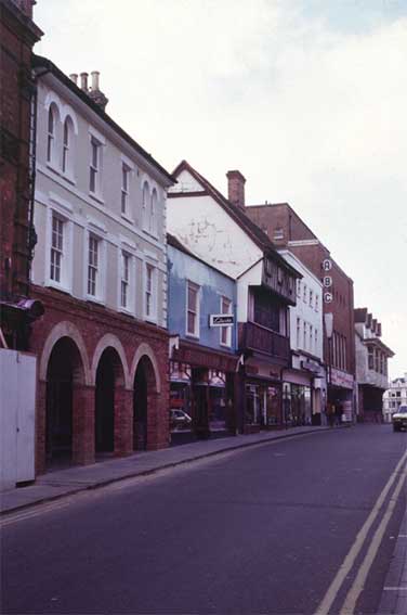 Ipswich Historic Lettering: Butter Market 1980s