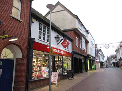 Ipswich Historic Lettering: Butter Market rebuild