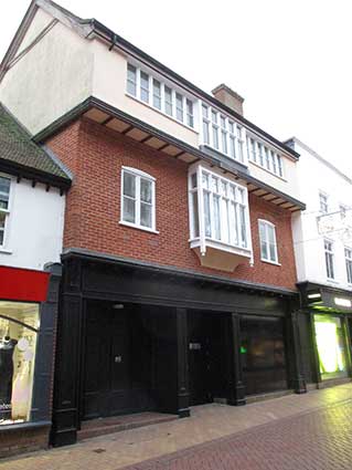 Ipswich Historic Lettering: Butter Market rebuild