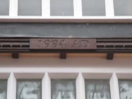 Ipswich Historic Lettering: Butter Market rebuild