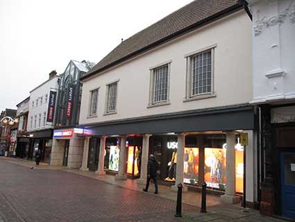 Ipswich Historic Lettering: Butter Market rebuild