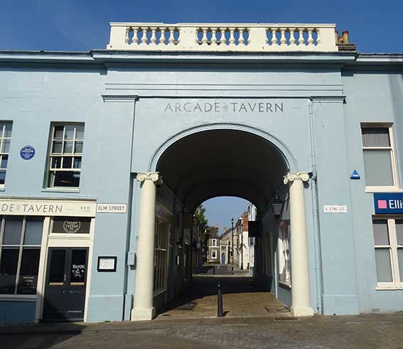 Ipswich Historic Lettering: Arcade Street 2023