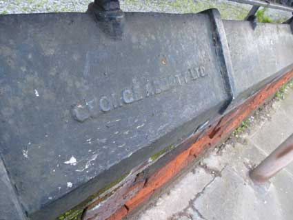 Ipswich Historical Lettering: Argyle Street railings