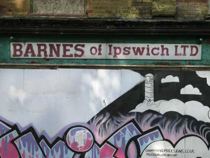 Ipswich Historic Lettering: Barnes Of Ipswich 4