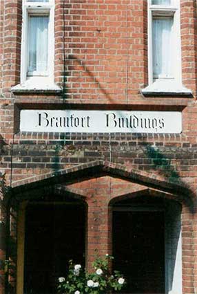 Ipswich Historic Lettering: Beaufort Buildings