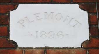 Ipswich Historic Lettering: Belle Vue plaque 12