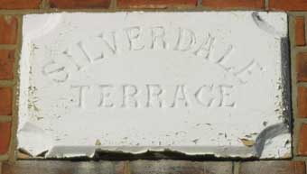 Ipswich Historic Lettering: Belle Vue plaque 2