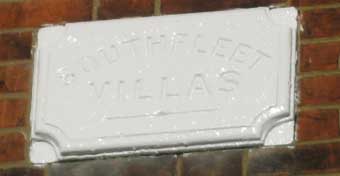 Ipswich Historic Lettering: Belle Vue plaque 8
