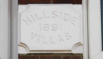 Ipswich Historic Lettering: Belle Vue plaque 9
