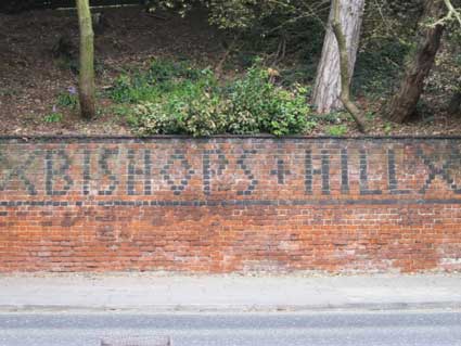 Ipswich Historic Lettering: Bishop's Hill 5