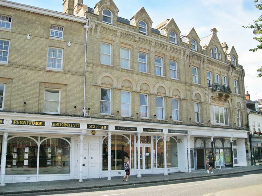 Ipswich Historic Lettering: E Brand buildings 6