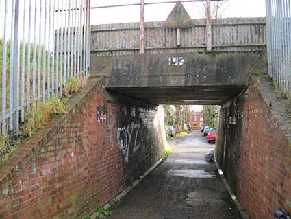 Ipswich Historic Lettering: Wherstead Road Bridge 1