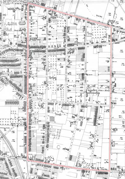 Ipswich Historic Lettering: California map 1902