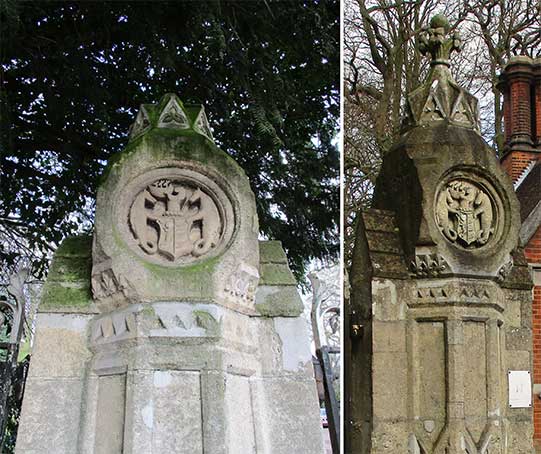 Ipswich Historic Lettering: Cemetery gates 4