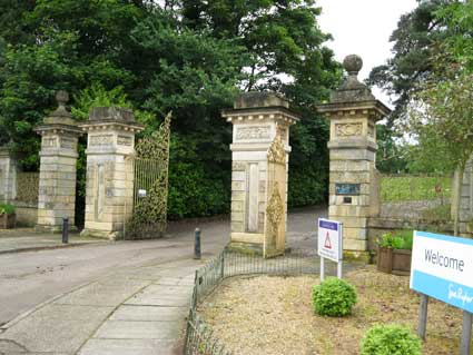 Ipswich Historic Lettering: Chantry gates 5