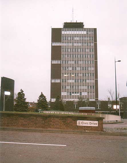 Ipswich Historic Lettering: Civic Centre