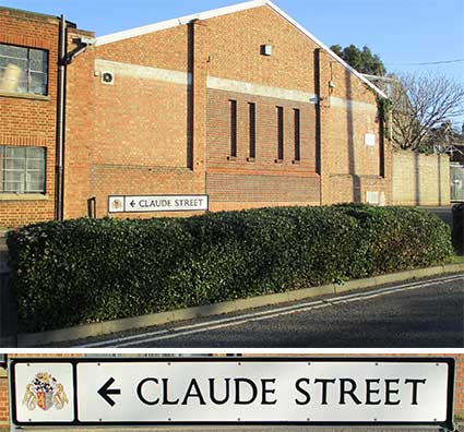Ipswich Historic Lettering: Claude Street 3