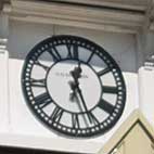 Ipswich Historic Lettering: Arboretum clock 2