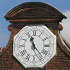 Ipswich Historic Lettering: Mansion clock 2