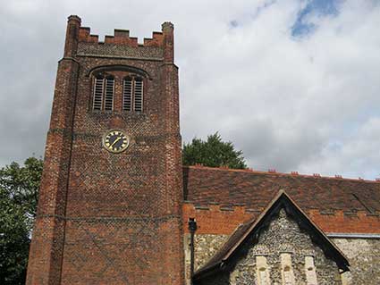 Ipswich Historic Lettering: St Mary Elms clock 1