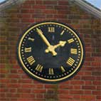 Ipswich Historic Lettering: Yates clock 2