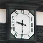 Ipswich Historic Lettering: Yorkshire Building Soc. clock 2